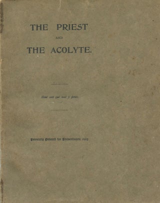 Item #230 The Priest and the Acolyte. J. F. BLOXAM