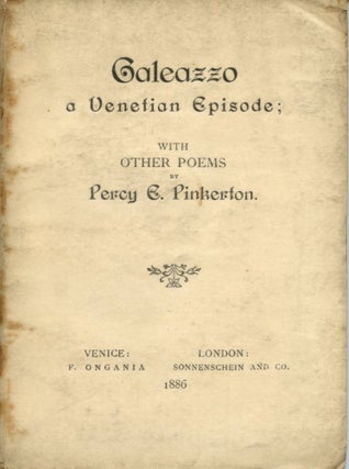 Galeazzo: A Venetian Episode