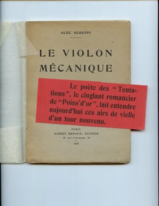 Item #2847 Le Violon Mécanique. Alec SCOUFFI