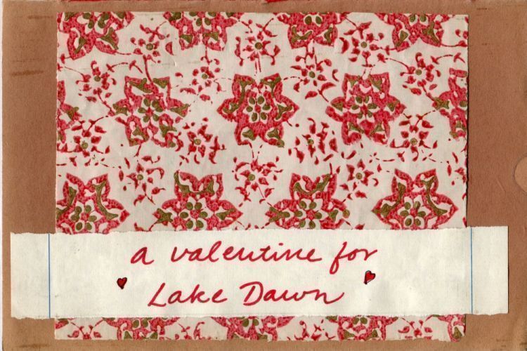 Item #5222 A Valentine for Lake Dawn. Thomas MEYER.