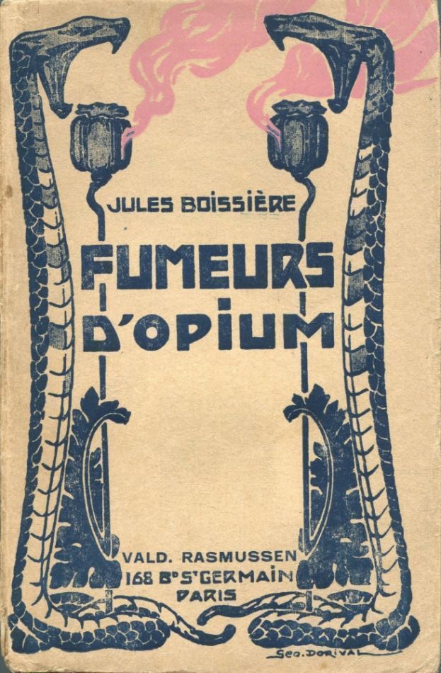 Item #5653 Fumeurs d'Opium. Jules BOISSIERE.