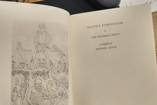 Item #5736 Plato's Symposium or The Drinking Party. PLATO, trans Michael Joyce