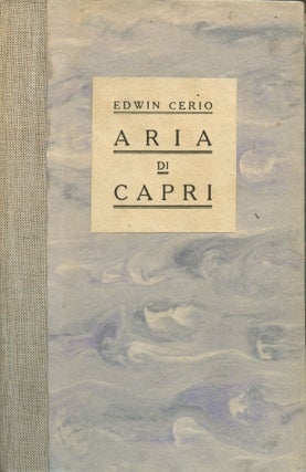 Item #5924 Aria di Capri. Edwin CERIO