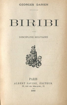 Item #6193 Biribi: Discipline Militaire. Georges DARIEN, Georges Hippolyte Adrien