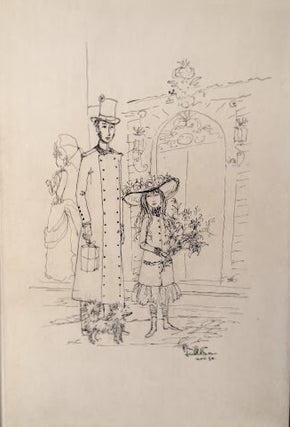 Item #6298 Suite d'Illustrations pour Marcel Proust. Philippe JULLIAN, Marcel Proust