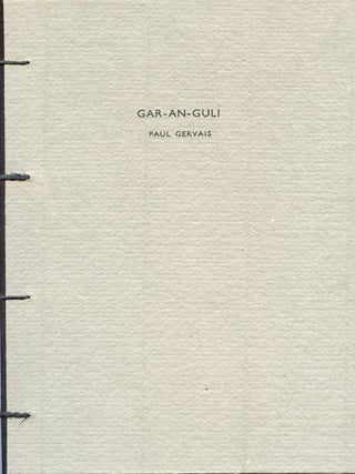 Gar-an-Guli. Paul GERVAIS.