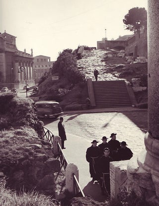 Item #6504 Priests on road, Rome (9" x 12") photographer's stamp and penned notation on verso....