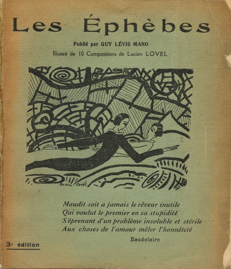 Item #7005 Les Éphèbes. Guy LEVIS-MANO.