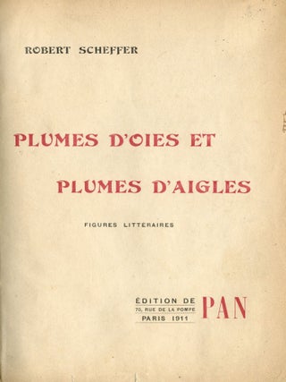 L'Eros de Platon et le probl&egrave;me de l'inversion sexuelle. Camille SPIESS.