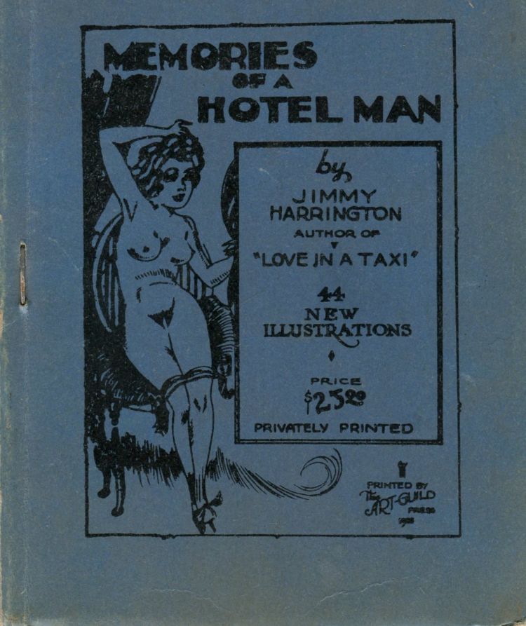 Item #7427 Memories of an Hotel Man. Jimmy HARRINGTON.