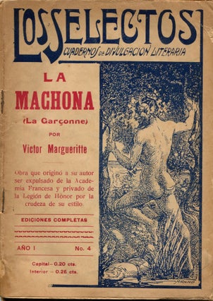 Item #7763 La Machona (La Garçonne). Victor MARGUERITTE