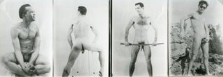 Item #7785 A vintage male nude photograph. MALE NUDES
