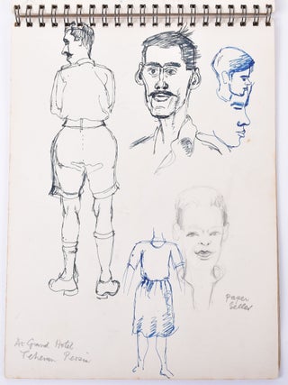 An important collection of art notebooks and related ephemera