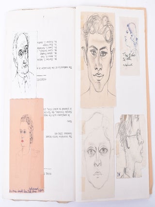 An important collection of art notebooks and related ephemera