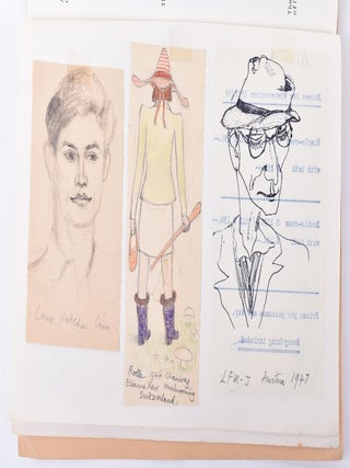 An important collection of art notebooks and related ephemera