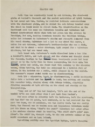 Item #8474 A Queer Kind of Death. George BAXT