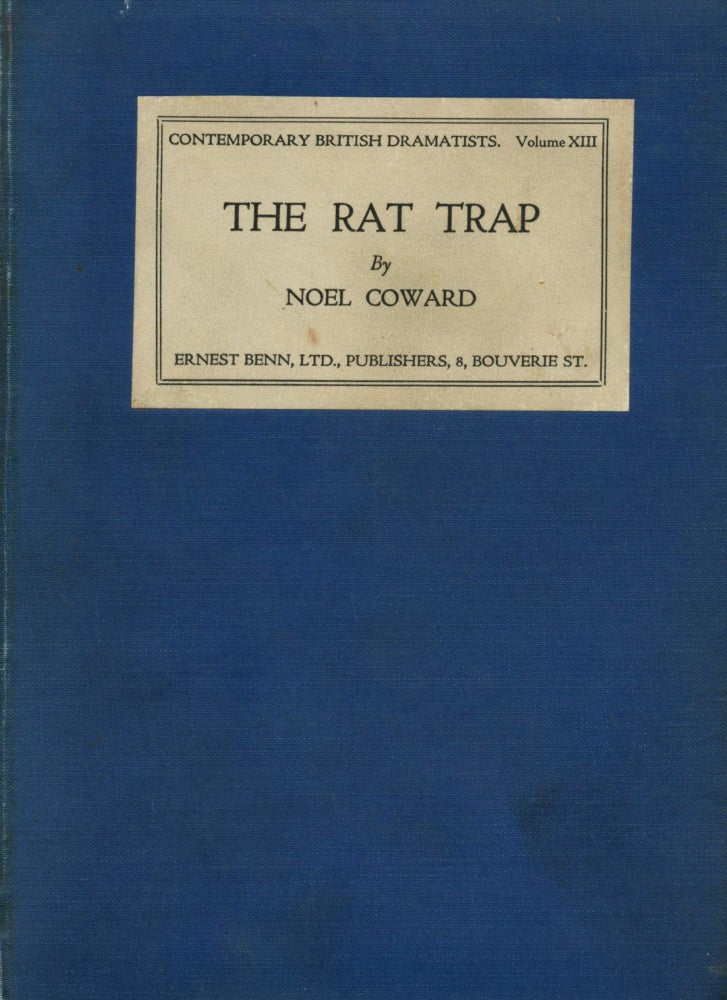 Item #8568 The Rat Trap. Noel COWARD.