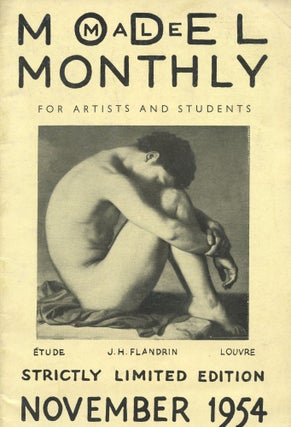 Item #8651 Male model monthly: for artists and students. John BARRINGTON