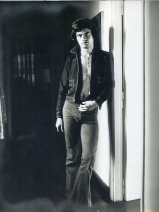 Item #8690 Portraits of shirtless male in jeans. Islay LYONS