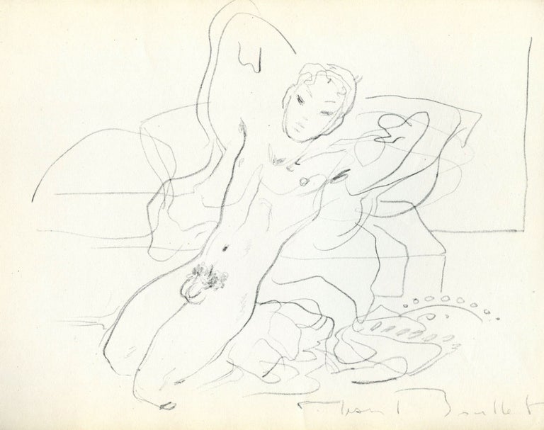 Item #8787 Tapis volant. 33 dessins sur un thème peronnel avec un prologue de Jean Cocteau. Jean BOULLET.