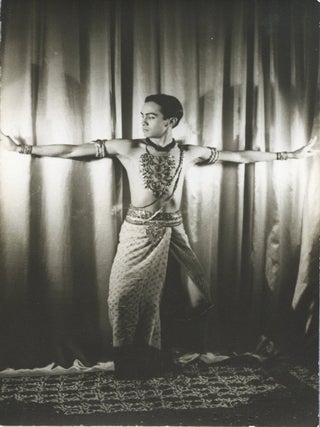 Vintage portrait of Ram Gopal. Carl VAN VECHTEN.