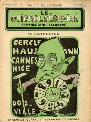 Item #8939 Le Guignol Déchaîné- "La Pèdèrastie et Chantage" Maurice BRIVET, ed