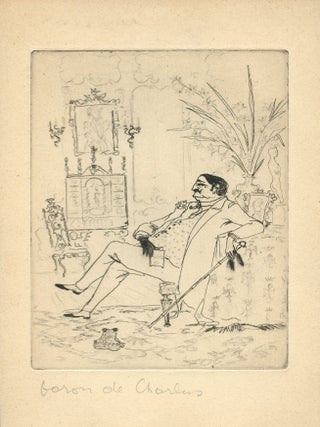 Item #8960 XV Portraits d'après l'oeuvre de Marcel Proust. Dédiés à Isabelle de Broglie....