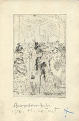 XV Portraits d'après l'oeuvre de Marcel Proust. Dédiés à Isabelle de Broglie