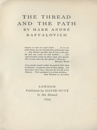 The Thread and the Path