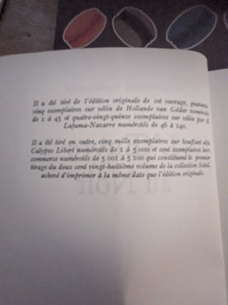 L'oeuvre au noir