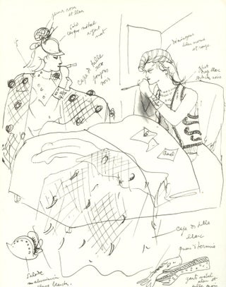 Jean Cocteau : a portfolio of fashion & theatre designs